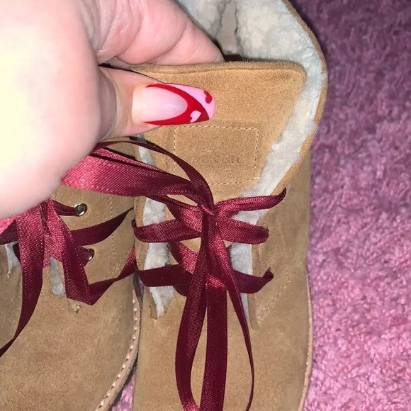 Coach Wedge  Fur Booties - Picture 6 of 8